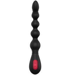 Анален вибратор от Медицински силикон "NIGHTY BLACK" 22 см