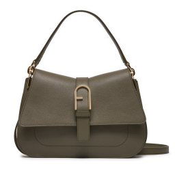 Дамска чанта Furla Flow M Top Handle WB00996-BX2045-2810S-1007 Зелен