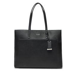 Дамска чанта Calvin Klein Ck Must Medium Shopper_Caviar K60K613086 Черен