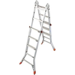 Алуминиева телескопична стълба KRAUSE TELEMATIC 4+5