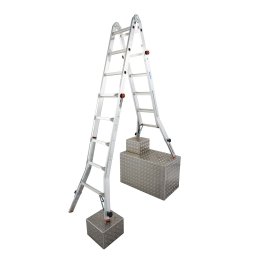 Алуминиева телескопична стълба KRAUSE TELE VARIO 4x5