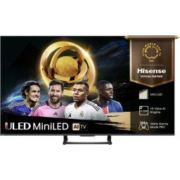Телевизор Hisense 50" U7Q, 4K Ultra HD 3840x2160, ULED, FALD, Quantum Dot, 144Hz, IPS, HDR 10+, HLG, Dolby Vision IQ, Dolby Atmo