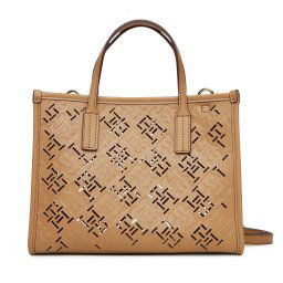 Дамска чанта Tommy Hilfiger Th City Mini AW0AW17500 Кафяв