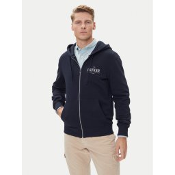 Tommy Hilfiger Суитшърт Stacked MW0MW39375 Тъмносин Regular Fit