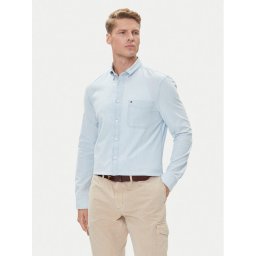 Tommy Hilfiger Риза MW0MW39431 Светлосиньо Regular Fit