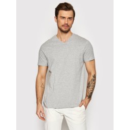 United Colors Of Benetton Тишърт 3U53J4231 Сив Regular Fit