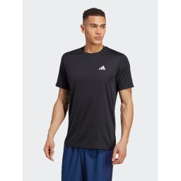 adidas Тениска от техническо трико Train Essentials Training IC7428 Черен Regular Fit