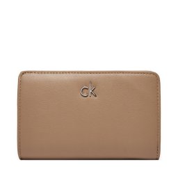 Голям дамски портфейл Calvin Klein Ck Daily Medium Bifold_Pbl K60K613075 Бежов