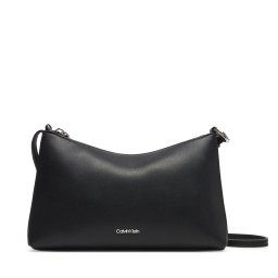Дамска чанта Calvin Klein Ck Must Conv Logo Jqd Strap Xbod LV04F3095G Черен