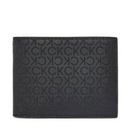 Мъжки портфейл Calvin Klein Ck Sleek Trifold 10Cc W/Coin K50K512865 Черен