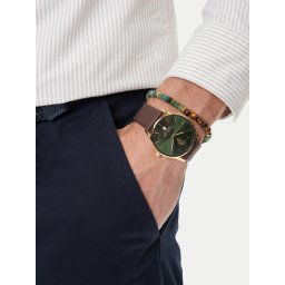 Комплект часовник и гривна U.S. Polo Assn. Colin USP6376TW Златист