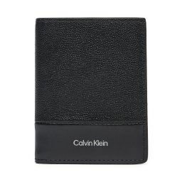 Голям мъжки портфейл Calvin Klein Ck Must Bifold 10cc K50K512679 Черен