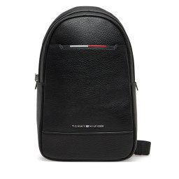 Раница Tommy Hilfiger Th Central Sling Bag AM0AM13575 Черен