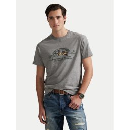 Polo Ralph Lauren Тишърт 710981142002 Сив Classic Fit