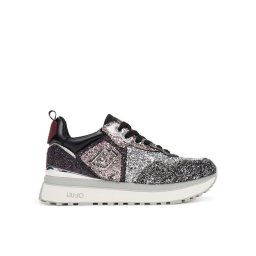 Liu Jo Сникърси Maxi Wonder Glitter 01 BF5009 TX007 Сребрист