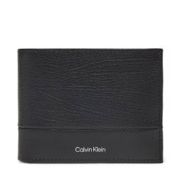 Мъжки портфейл Calvin Klein Subtle Mix Trifold 10Cc W/Coin K50K512847 Черен