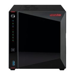 Мрежови диск (NAS) Asustor Nimbustor AS5404T, четириядрен Intel Celeron N5105 2.0/2.9GHz, без твърд диск (4x SATA/4x M.2 slots), 4GB DDR4, 2x 2.5GbE, 1x HDMI, 3x USB 3.2 Gen 2