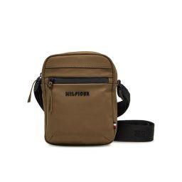 Tommy Hilfiger Мъжка чантичка Th Tpu Mini Reporter AM0AM13498 Кафяв