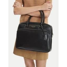 Nine West Чанта за лаптоп CEO-EMMA-LA482-2847 Черен