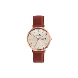 Daniel Wellington Часовник Classic Day Display 40 DW00100829 Розово злато