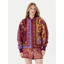 adidas Преходно яке Farm Varsity JL8621 Цветен Oversize