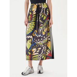 adidas Пола тип трапец FARM JL8620 Цветен Loose Fit
