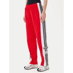 adidas Долнище анцуг Adibreak JY1354 Червен Loose Fit
