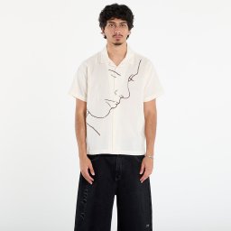 Риза OBEY Frances Woven Shirt Unbleached Multi L