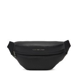 Чанта за кръст Tommy Hilfiger Th Woven Bum Bag AM0AM13634 Черен