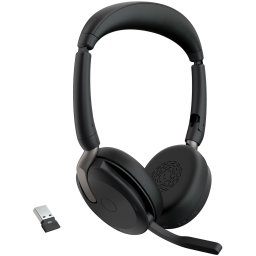 Jabra Evolve2 65 Flex За Двете Уши / Стерео UC (Universal Communications) USB-A