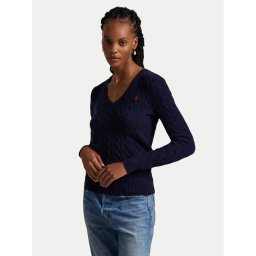 Polo Ralph Lauren Пуловер 211971866003 Тъмносин Slim Fit