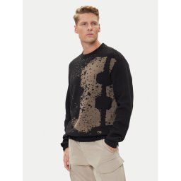 G-Star Raw Пуловер Sprayed 89 D27772-D488 Черен Relaxed Fit