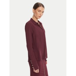 Patrizia Pepe Риза 8C0761 A8I1 Бордо Regular Fit