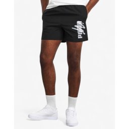 PUMA Essentials Logo Lab Shorts Black