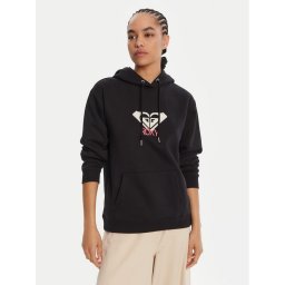 Roxy Суитшърт ERJFT05020 Черен Regular Fit