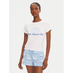 Juicy Couture Пижама Sleepover Club JCLPJ225501 Светлосиньо Regular Fit