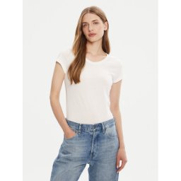 G-Star Raw Тишърт Eyben D24533-4107 Бял Slim Fit