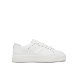 Calvin Klein Сникърси Basket Cups Lace Up Logo Tape YW0YW02007 Бял