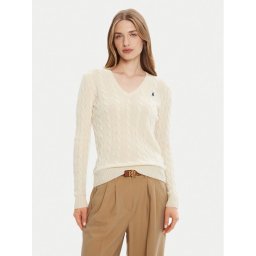 Polo Ralph Lauren Пуловер 211971866001 Екрю Slim Fit