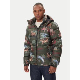 Polo Ralph Lauren Пухено яке 710977071001 Зелен Regular Fit