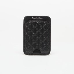 Портфейл Calvin Klein Aop Leather Magnetic Card Case Black Universal