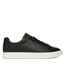 Сникърси Calvin Klein Low Pro Cups Lace Up Lth Aop HW0HW02817 Черен