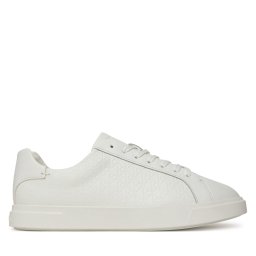 Сникърси Calvin Klein Low Pro Cups Lace Up Lth Aop HW0HW02817 Бял