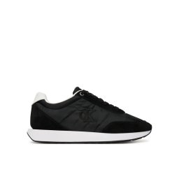Calvin Klein Сникърси Retro Runner Lace Up Nylon Mg YW0YW01990 Черен