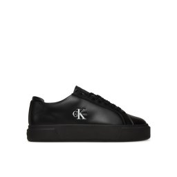 Calvin Klein Сникърси Basket Cupsole Laceup Lth Ml YW0YW01945 Черен