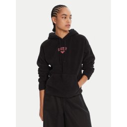 Roxy Полар Cool Calling ERJPF03221 Черен Regular Fit