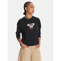 Roxy Блуза Hangloose Art Ls ERJZT06035 Черен Regular Fit