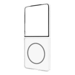 Оригинален калъф Samsung за Galaxy Z Flip 7, Clear Magnet, Прозрачен,GP-FFF766YC