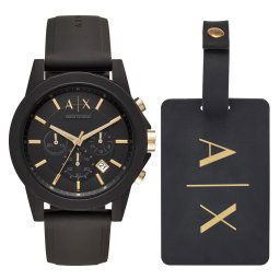 Часовник Armani Exchange Outerbanks AX7105 Черен