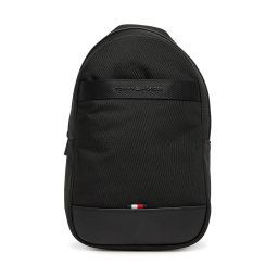 Раница Tommy Hilfiger Th Nylon Travel Sling Bag AM0AM13572 Черен